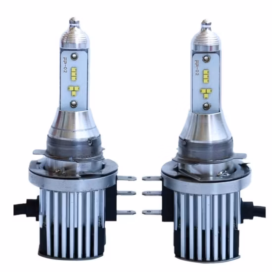 H15 Kit de phare LED 3W Zes 3ème puces 600lm H15 LED Kit de Conversion ampoule de phare Conversion lumière halogène Canbus 6500K DC9