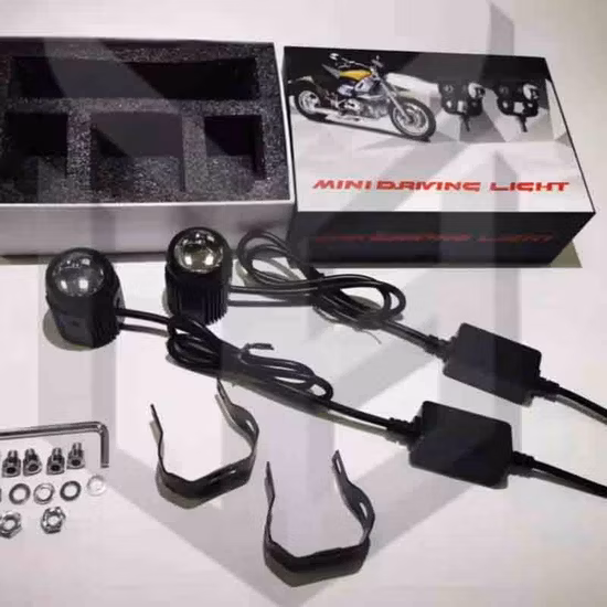LED lumières queue ronde brouillard Mini pour tête Airblade arrière arrêt ampoule conduite 80 lentille perle miroir Heah Kits cadre moto lumière