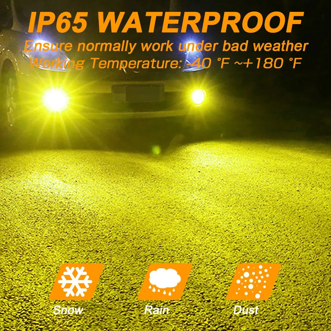 Ampoules de phares LED E70 pour phare antibrouillard Jeep Car H1